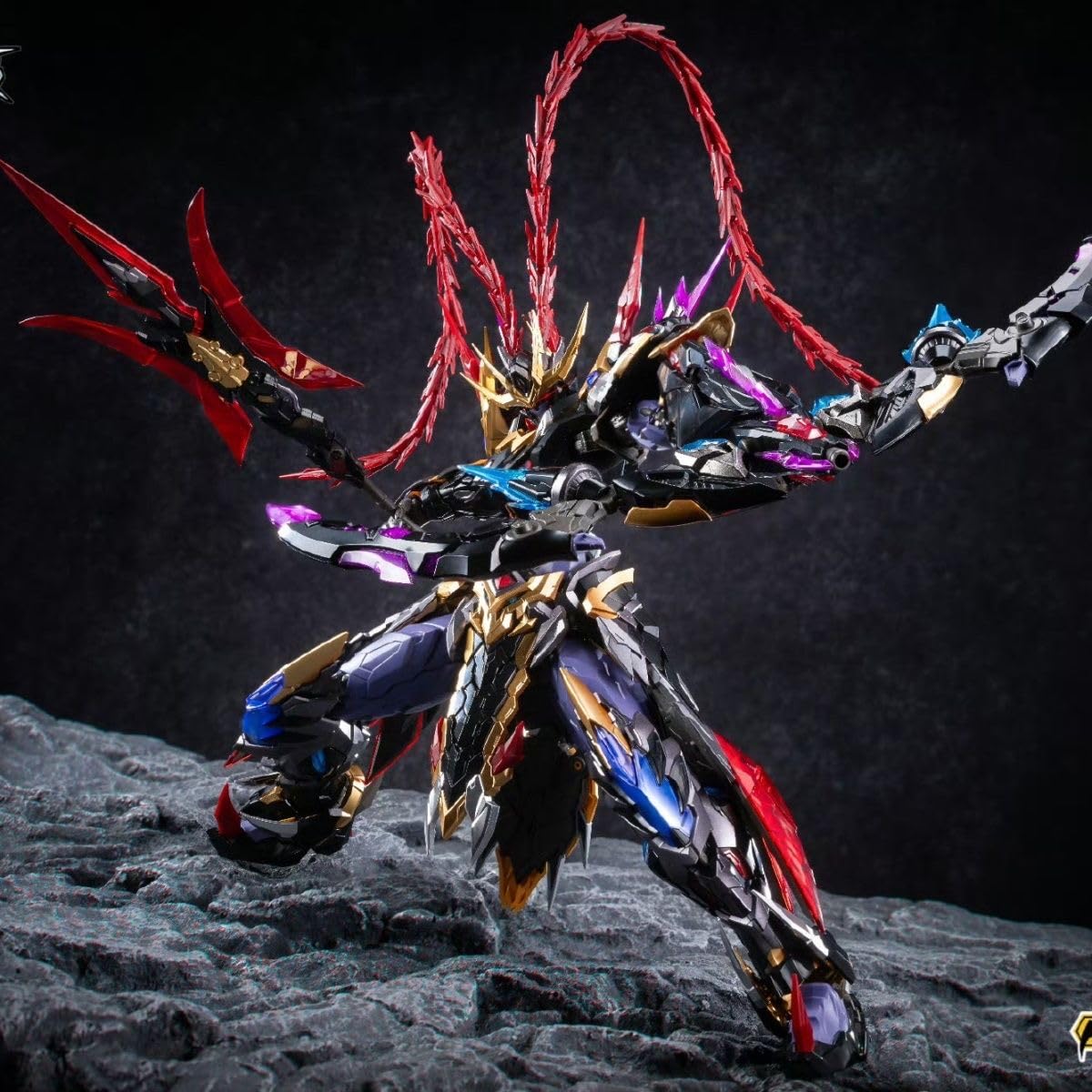Amazon | 摩動核 MNP-XH15 三国志 猛将「呂布」プラモデル 組み立て